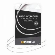Arco Intraoral Superelástico Rhodium Médio Redondo - Dental Morelli
